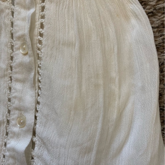 Free people white button down - Picture 5 of 7